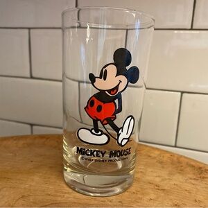 Vintage Disney Mickey Mouse Juice Glass